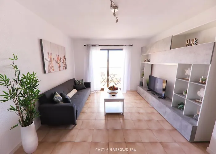 Ch 524 Sea View Semesterbostad Los Cristianos (Tenerife)